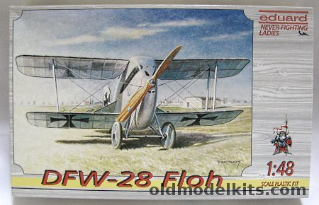 Eduard 1/48 DFW-28 Floh - Flea, 8016 plastic model kit
